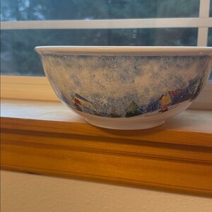 Nikko Winter Wonderland large bowl